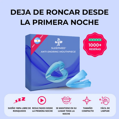SleepMed™ - Dispositivo Anti-Ronquidos para un Descanso Perfecto