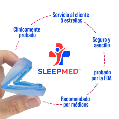 SleepMed™ - Dispositivo Anti-Ronquidos para un Descanso Perfecto